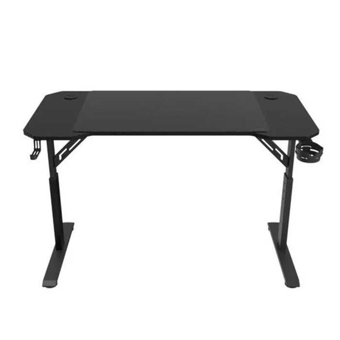 Mars Gaming MGDERGO120 Bureau Gaming Ergo 120x60 cm, Ajustable 3 Hauteurs, XXL Tapis, Gestion Câbles