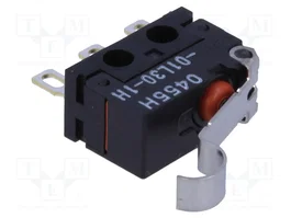 Aratas (Formerly Omron Components) Microcommutateur SNAP ACTION SPDT avec levier 13mm