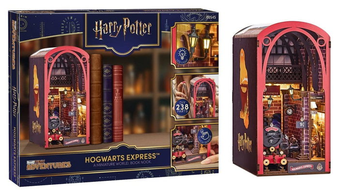 Revell Book Nook Harry Potter Poudlard Express - Kit de construction DIY avec LED