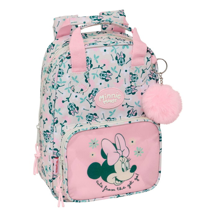 Cartable Minnie Mouse Minty Rose 20 x 28 x 8 cm Cartable Minnie Mouse Minty Rose 20 x 28 x 8 cm