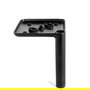 Q&Q Pata Modelo Troya - Pied métallique pour meuble et canapé - Hauteurs 120 mm, 180 mm, 250 mm - Finition noir mat