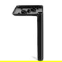 Q&Q Pata Modelo Troya - Pied métallique pour meuble et canapé - Hauteurs 120 mm, 180 mm, 250 mm - Finition noir mat