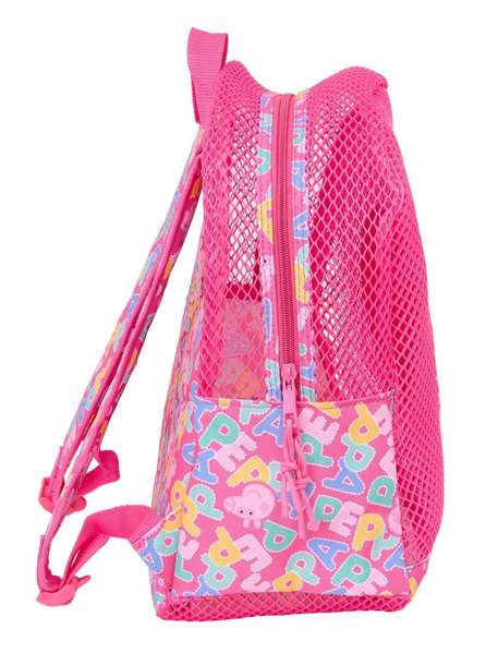 Safta Sac à dos anti-sable Peppa Pig pour enfant - Dimensions 30.5 x 24 x 18 cm - À partir de 3 ans