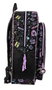 Safta Mochila Junior Adapt.Carro Monster High, Sac à dos trolley pour enfants, 32 x 38 x 12 cm