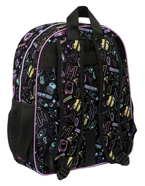 Safta Mochila Junior Adapt.Carro Monster High, Sac à dos trolley pour enfants, 32 x 38 x 12 cm Safta Mochila Junior Adapt.Carro Monster High, Sac à dos trolley pour enfants, 32 x 38 x 12 cm