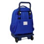 Safta Cartable Bleu avec Roues Amovibles 33x45x22cm