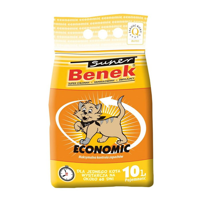 Sable pour chats Super Benek Certech 10 L Sable pour chats Super Benek Certech 10 L