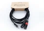 CORDIAL Cable Y Mini-Jack Stéréo / 2 XLR Mâle 1,5 m