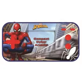 Lexibook Console portable Compact Cyber Arcade Spiderman avec écran couleur LCD 2.5" (150 jeux intégrés dont 10 Spiderman) - Arcade, aventure, action, course, sport