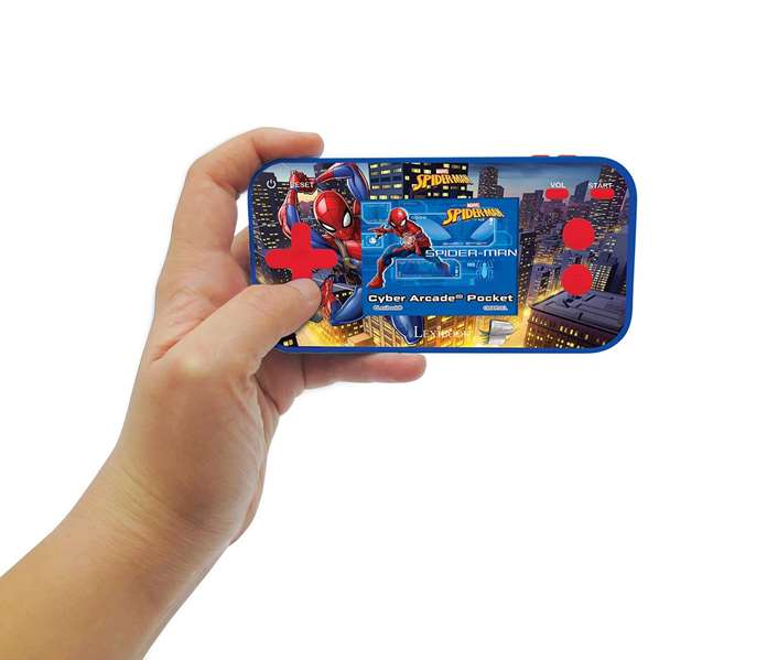 Lexibook Compact Cyber Arcade SpiderMan - Console portable Bleu avec écran 2,5'' et 150 jeux Lexibook Compact Cyber Arcade SpiderMan - Console portable Bleu avec écran 2,5'' et 150 jeux
