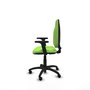 PIQUERAS Y CRESPO Chaise de bureau Algarra, Tissu Pistache, Accoudoirs 2D