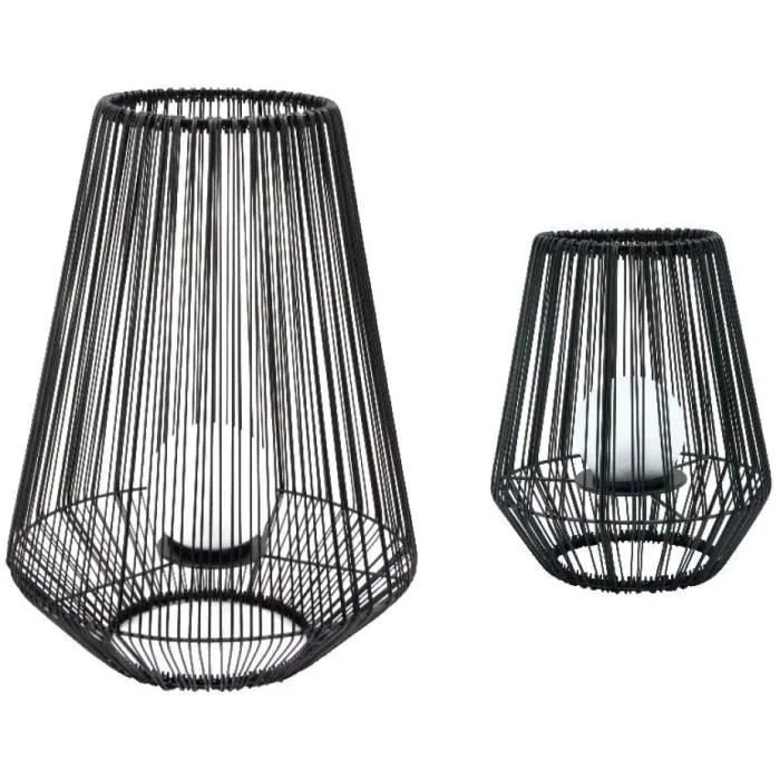 Galix Lanterne Solaire Décorative Boule Perlée, LED Blanc 10 Lumens, Autonomie 8h, pour Jardin et Terrasse, H30 cm