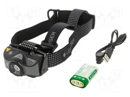 LEDLENSER MH7 BLACK/GREY Lampe frontale LED
