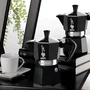 Bialetti La Mokina Cafetière Italienne Moka Expresso 1 tasse (40 ml) Noir Tous feux (sauf induction)