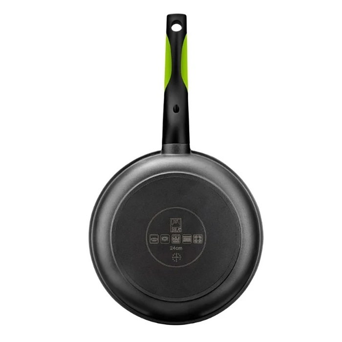 Bra Prior Poêle en aluminium fondu 18 cm avec revêtement tricouche Bra Prior Poêle en aluminium fondu 18 cm avec revêtement tricouche