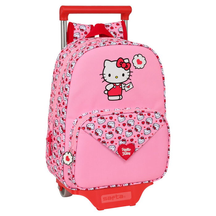 Cartable Hello Kitty Rose 26 x 11 x 67 cm 26 x 34 x 11 cm Cartable Hello Kitty Rose 26 x 11 x 67 cm 26 x 34 x 11 cm