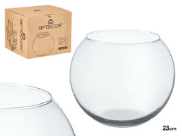 GIFTDECOR Pecera Cristal 23cm