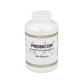 ORTOCEL NUTRI-THERAPY Proncor 180 Gélules - Complément Enzymatique Végétal avec Curcuma et Quercétine