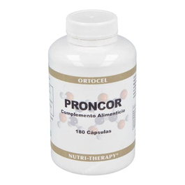 ORTOCEL NUTRI-THERAPY Proncor 180 Gélules - Complément Enzymatique Végétal avec Curcuma et Quercétine