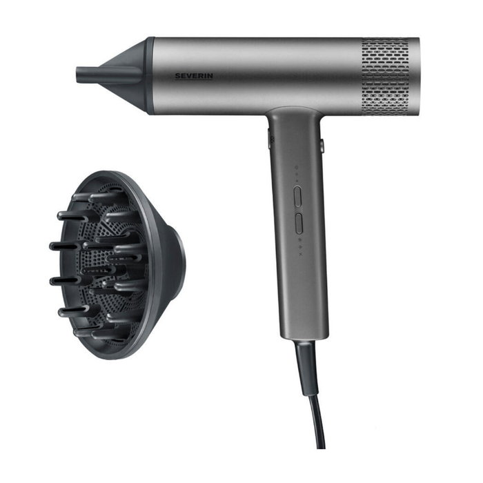 Severin HT 0169 S-Style Speed Pro Gris et noir Severin HT 0169 S-Style Speed Pro Gris et noir