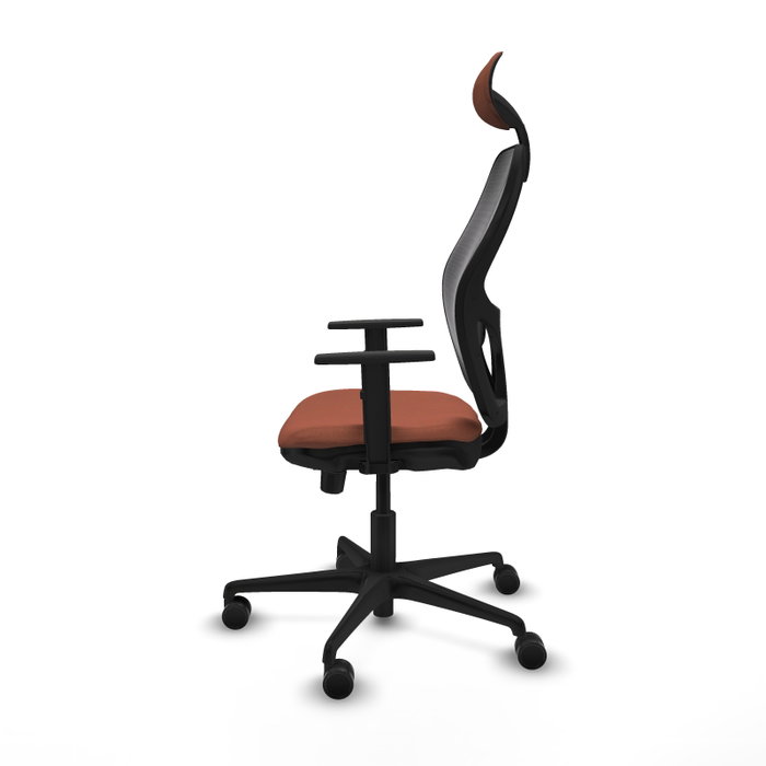 Piqueras Y Crespo Chaise de bureau Jorquera, Marron et Noir
