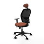 Piqueras Y Crespo Chaise de bureau Jorquera, Marron et Noir