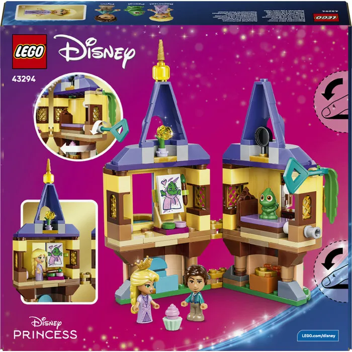 LEGO Disney Princess 43294 La Tour de Raiponce - Jeu de Construction pour Enfants dès 5 Ans - Cadeau