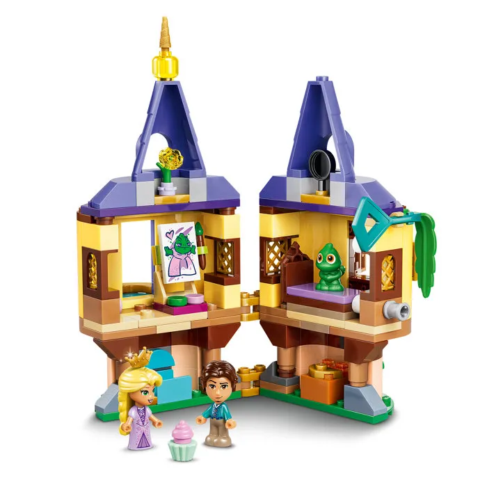 LEGO Disney Princess 43294 La Tour de Raiponce - Jeu de Construction pour Enfants dès 5 Ans - Cadeau