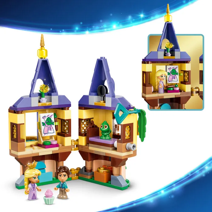 LEGO Disney Princess 43294 La Tour de Raiponce - Jeu de Construction pour Enfants dès 5 Ans - Cadeau