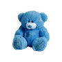GO GIFT Ours en peluche TEDDY 60 BL Bleu 60 cm