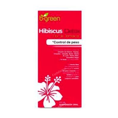 B.Green (Lab. Lebudit) Hibiscus Detox - Complément Alimentaire pour le Poids et Désintoxication, 500 ml B.Green (Lab. Lebudit) Hibiscus Detox - Complément Alimentaire pour le Poids et Désintoxication, 500 ml