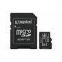 Carte Mémoire Micro SD avec Adaptateur Kingston SDCS3/256GB