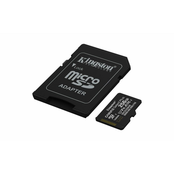 Carte Mémoire Micro SD avec Adaptateur Kingston SDCS3/256GB