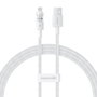 Baseus Câble USB vers Lightning Blanc 1 m