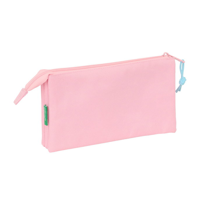Fourre-tout Benetton Rosa pastel Rose 22 x 12 x 3 cm