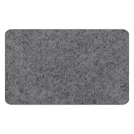 HERRAJES ALK Feutre adhésif rectangulaire gris 30x60 mm, 48 pièces