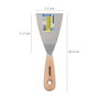 WOLFPACK LINEA PROFESIONAL Spatule avec manche en bois 80 mm