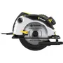 Fieldmann FDK 201302-E Scie circulaire 185 mm 1300W 230V, vitesse 4500 rpm, capacité de coupe 45 mm à 90°