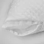Toison D'Or - Oreiller Memotec en mousse à mémoire de forme, housse déhoussable, blanc, dimensions 60 x 60 cm, confort souple pour toutes les saisons