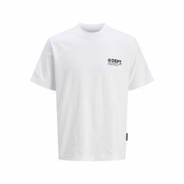 T-shirt à manches courtes homme Jack & Jones Jcodynamic Dust Ss Crew Blanc 10-12 Ans