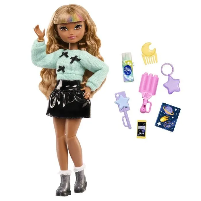 Barbie JGG36 - Poupée Dream Besties Zia inspirée de Elsa avec 7 accessoires - Jeu de rôle créatif pour enfants 4-10 ans Barbie JGG36 - Poupée Dream Besties Zia inspirée de Elsa avec 7 accessoires - Jeu de rôle créatif pour enfants 4-10 ans