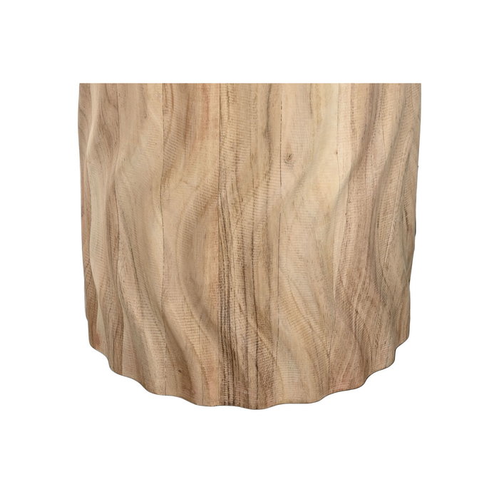 Table de Salle à Manger Home ESPRIT Métal Acacia 130 x 130 x 76 cm