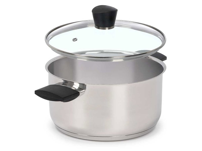 Kinvara Casserole 20cm Métal-Noir