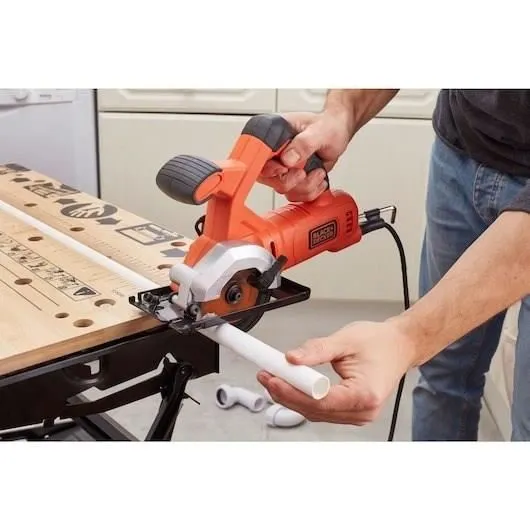 Black + Decker BES510-QS Scie circulaire compacte 400 W