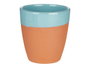 La Dehesa - Verre en terre cuite turquoise 330 ml, 9x9x9.5 cm, compatible micro-ondes et lave-vaisselle (Set de 24)