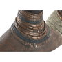 Home ESPRIT Figurine Décorative Africaine Marron (Lot de 2)