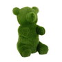 BigBuy Outdoor Figurine Décorative Ours en Gazon Artificiel
