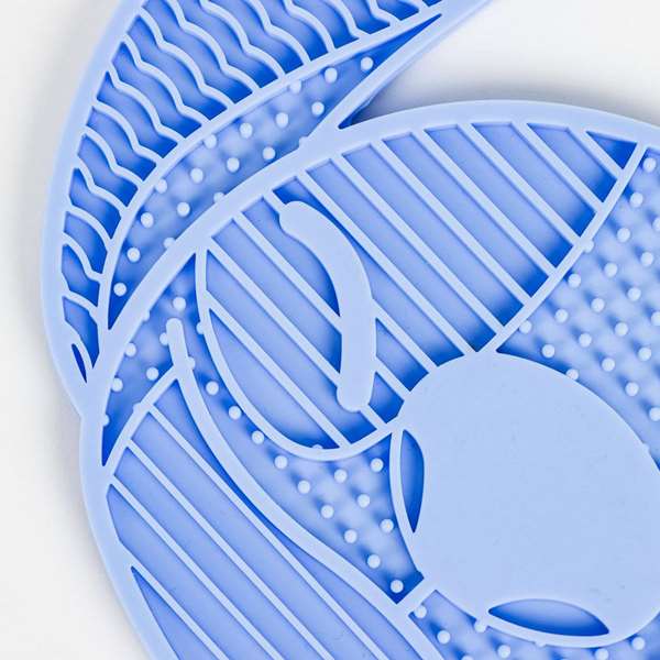 Cerdá Gamelle pour chien en silicone motif Stitch, 28 x 15 x 1,5 cm, Bleu