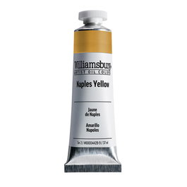 Williamsburg Peinture à l'huile Jaune de Naples 37 ml
