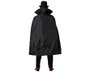 Atosa Déguisement de Vampire Classique avec Cape Rouge et Gilet